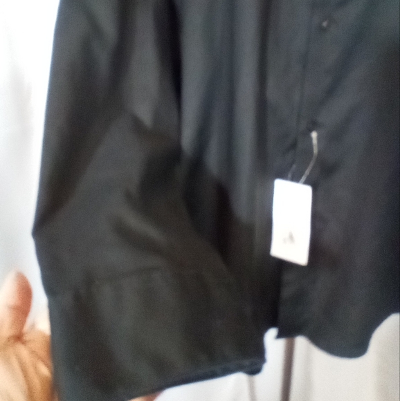 Calvin Klein TAG,ButtonUp Shirt, Men,  Collar, Bttn Cuffs, Black, 32-33/17 - Picture 11 of 15
